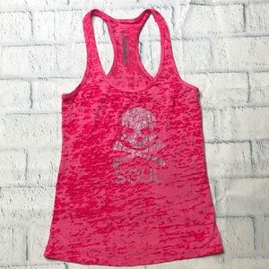 ⭐️🔹Soulcycle Burnout Tank Top with Rhinestones